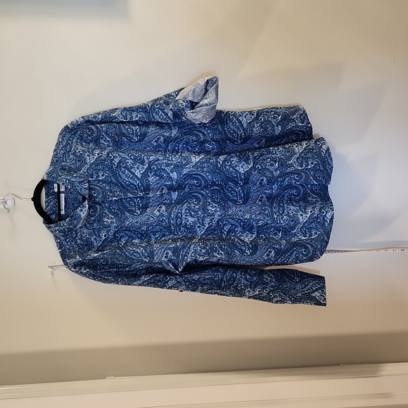 Cubavera~ Paisley Longsleeve Shirt Size XXL - Picture 3 of 6